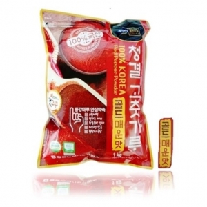 2025년 햇 청결 고추가루 (매운맛) 1kg - 영월 고추가루