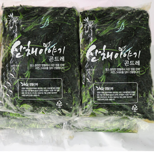 영월 동강애 고향밥상,동강애 냉동 곤드레 16키로 (8키로X2개) - 대용량 포장으로 더 저렴하게!