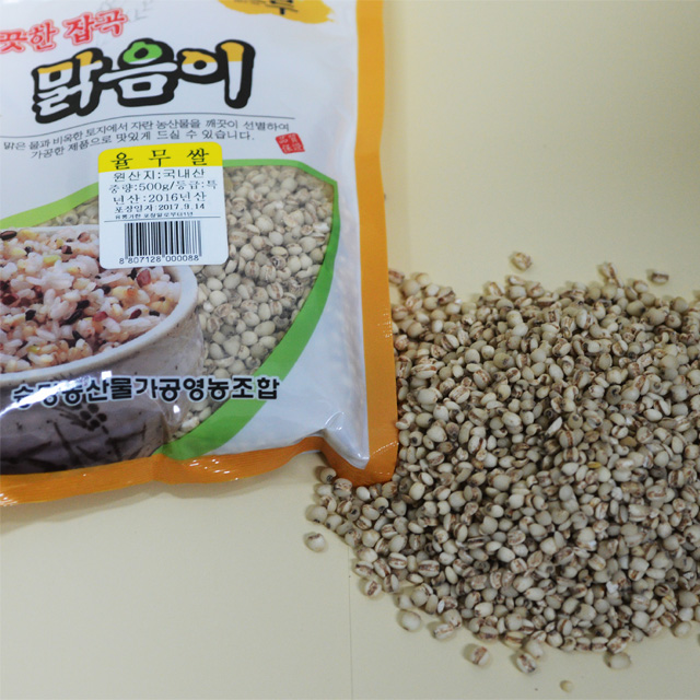 영월 동강애,율무쌀(동강맑음이) 500g 24산