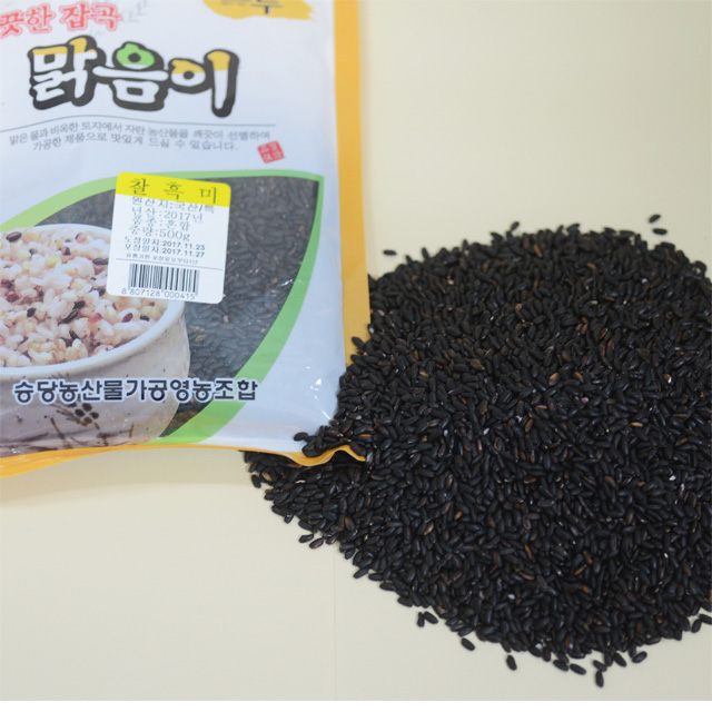 영월 동강애,찰흑미500g