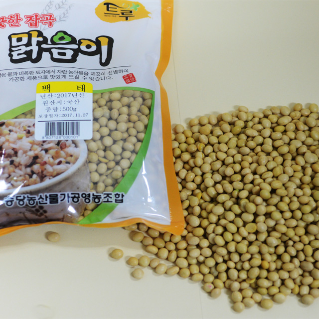 영월 동강애,흰콩(백태)500g